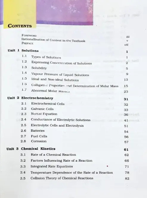 Class 12 Chemistry
